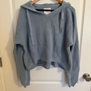 Lucky Brand Light Blue V-Neck Sweater